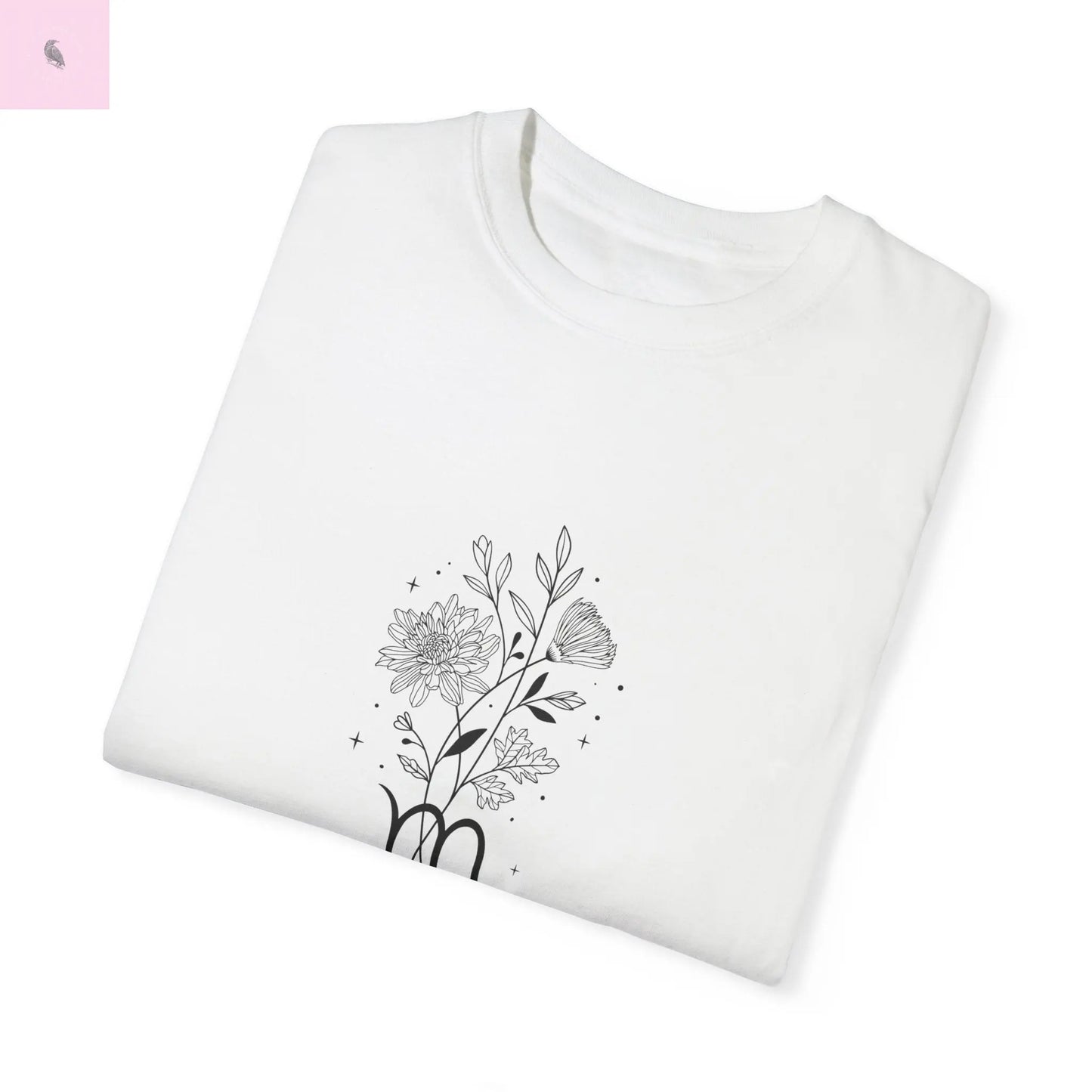 Scorpio birth flower T-Shirt for Astrology Lovers Printify