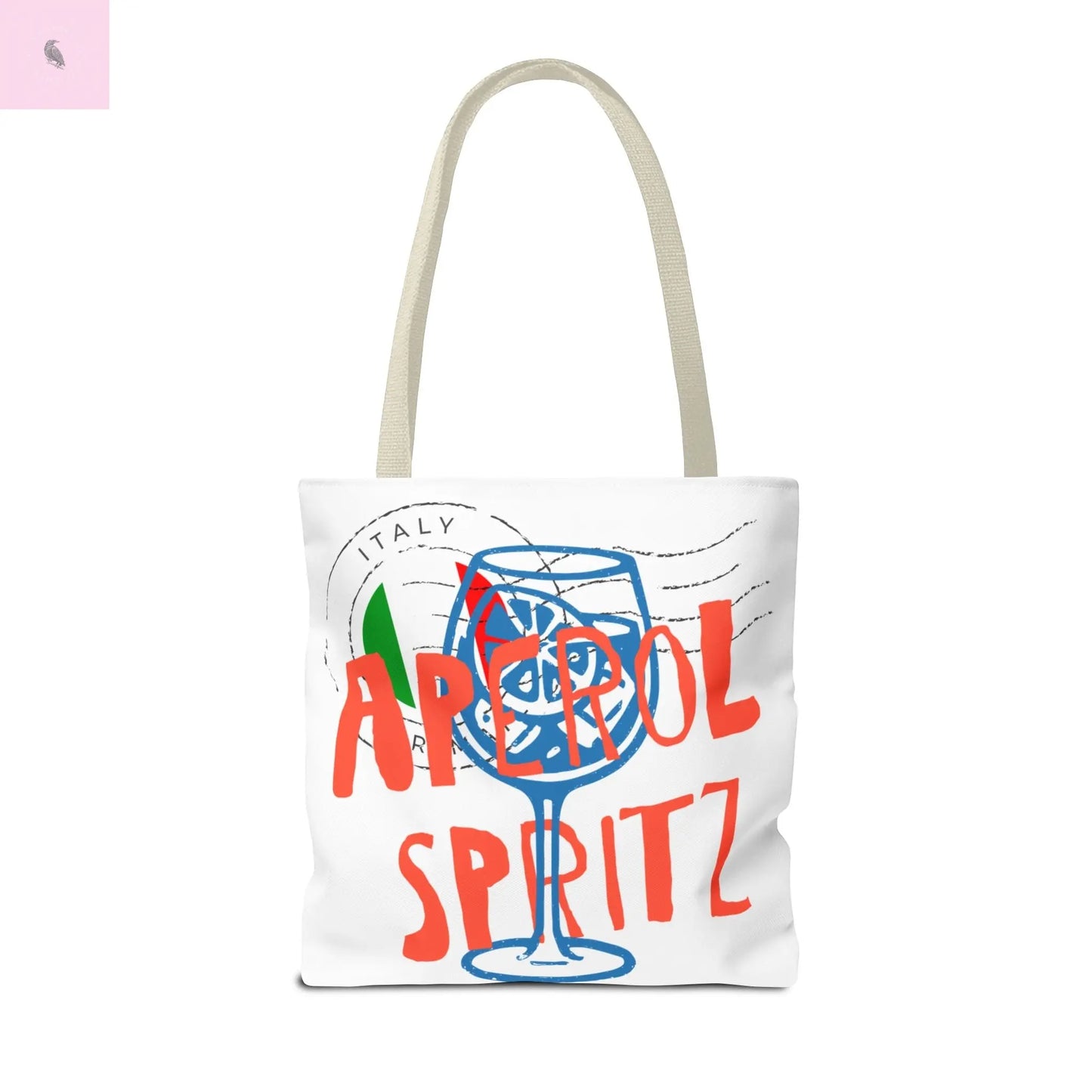 Aperol Spritz Tote Bag, Stylish Beach Bag, Summer Accessory, Gift for Cocktail Lovers, Travel Bag, Fun Party Tote The flirty crow