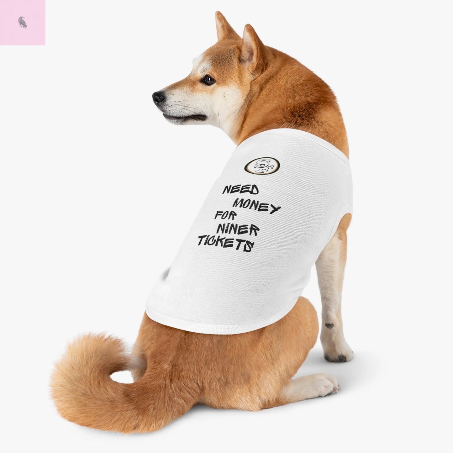 Dog Tank Top 49er Football The flirty crow