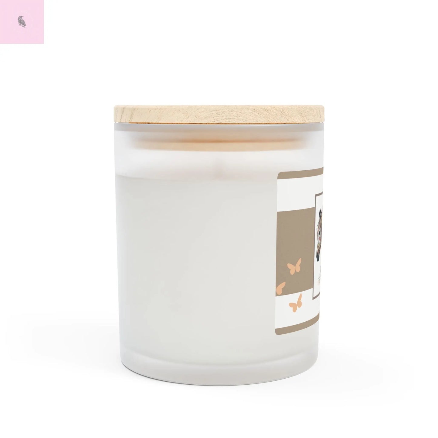 boho horse lovers glass candle the flirty crow