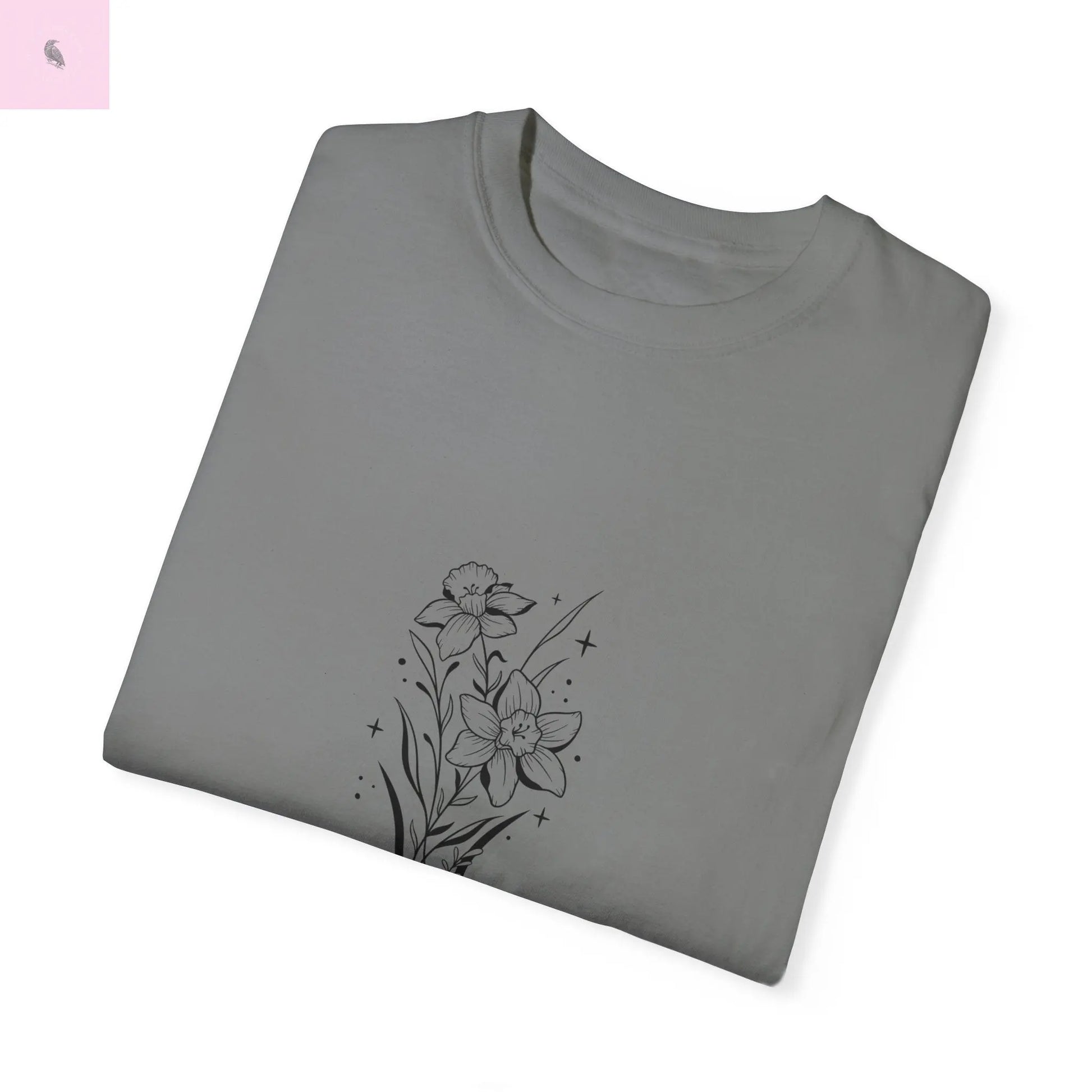 Pisces  birth flower T-Shirt for Astrology Lovers Printify