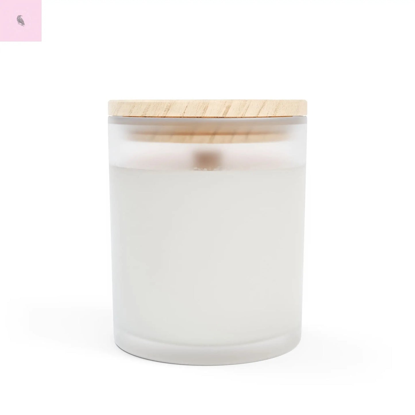 Zero Fucks Candle - 11oz Frosted Glass - Empowering Soy Wax Scented Candle for Bold Spirits The flirty crow