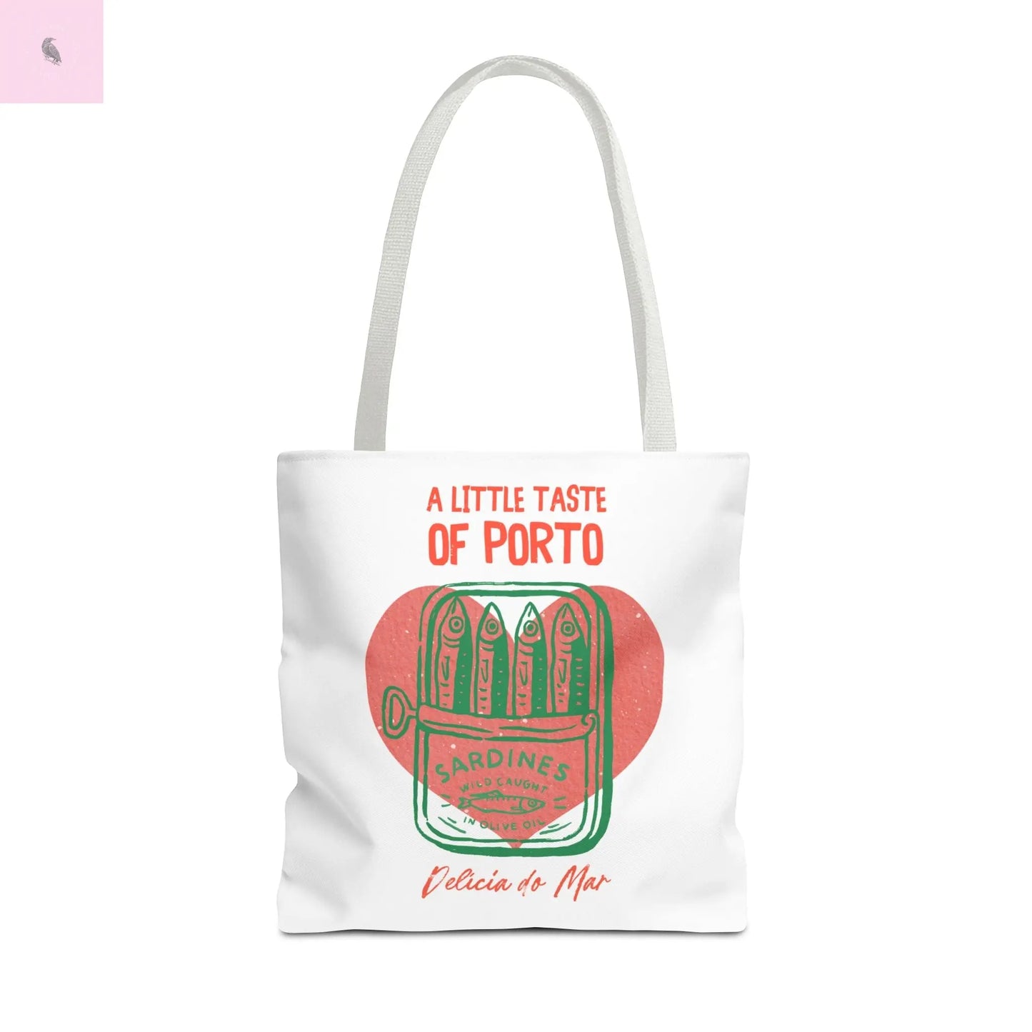 Porto-Inspired Tote Bag, Eco-Friendly Shopping Bag, Travel Tote, Gift for Food Lovers, Beach Bag, Everyday Carryall Printify