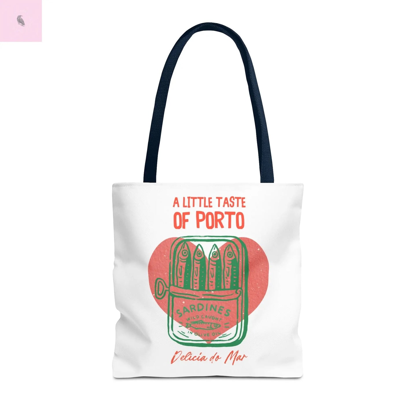 Porto-Inspired Tote Bag, Eco-Friendly Shopping Bag, Travel Tote, Gift for Food Lovers, Beach Bag, Everyday Carryall Printify