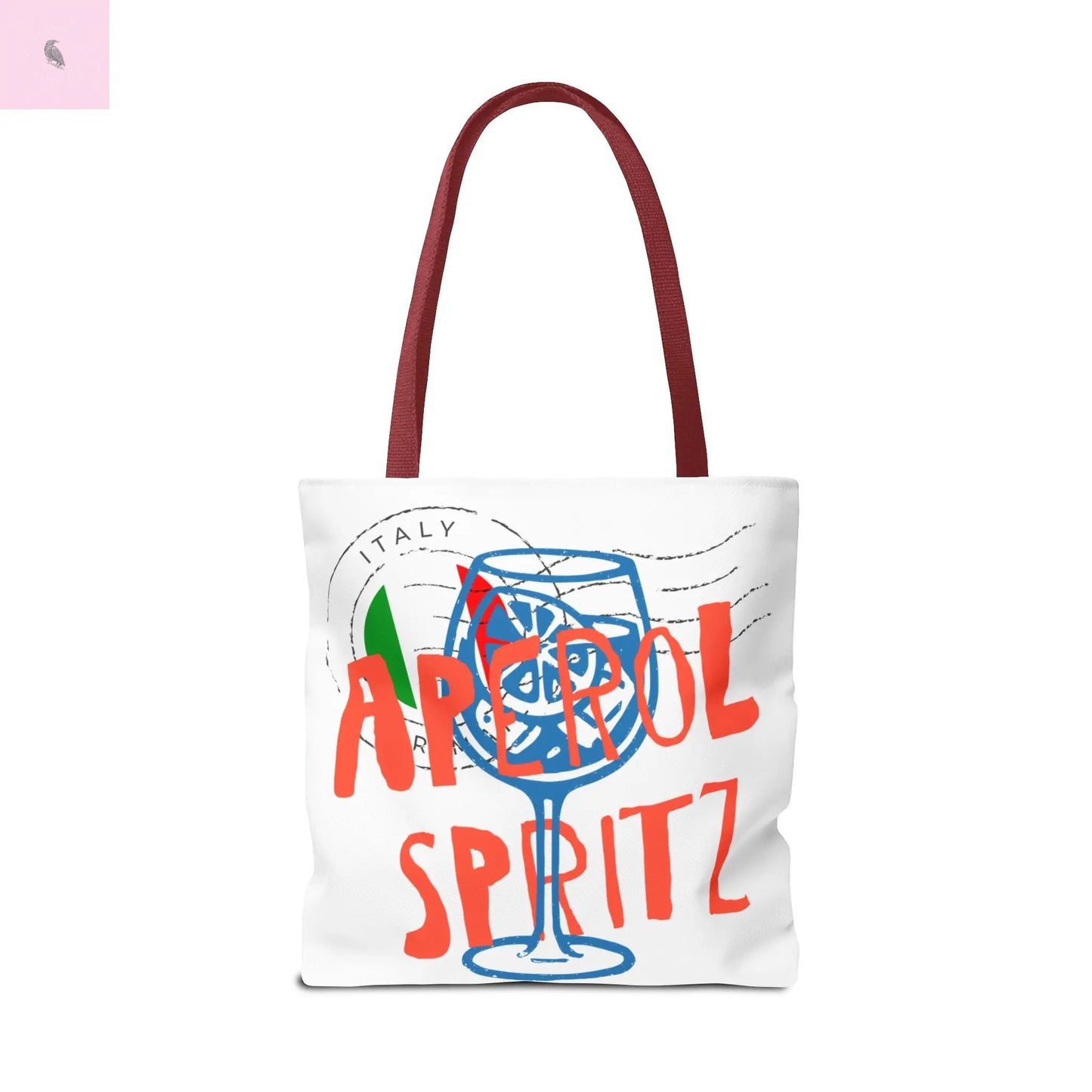 Aperol Spritz Tote Bag, Stylish Beach Bag, Summer Accessory, Gift for Cocktail Lovers, Travel Bag, Fun Party Tote The flirty crow