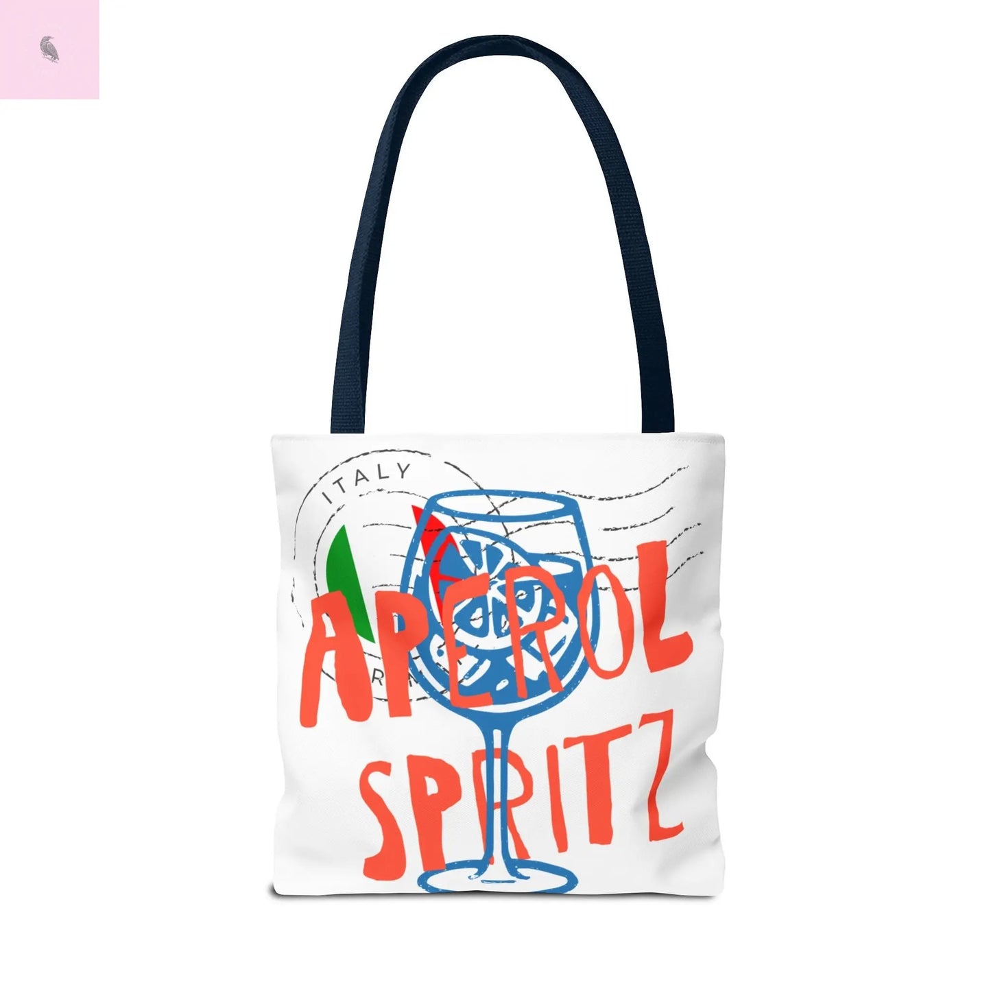 Aperol Spritz Tote Bag, Stylish Beach Bag, Summer Accessory, Gift for Cocktail Lovers, Travel Bag, Fun Party Tote The flirty crow