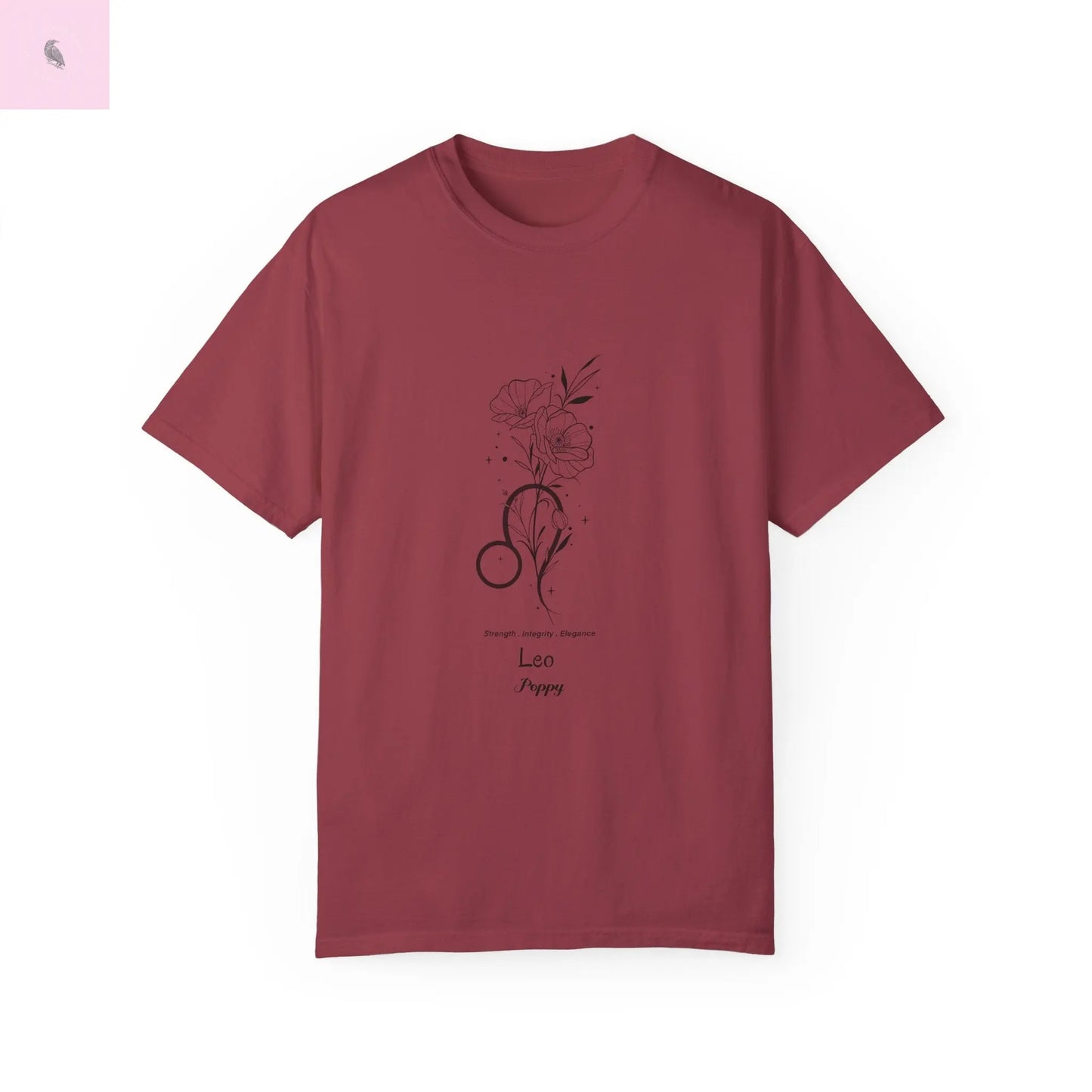 Leo birth flower T-Shirt for Astrology Lovers Printify