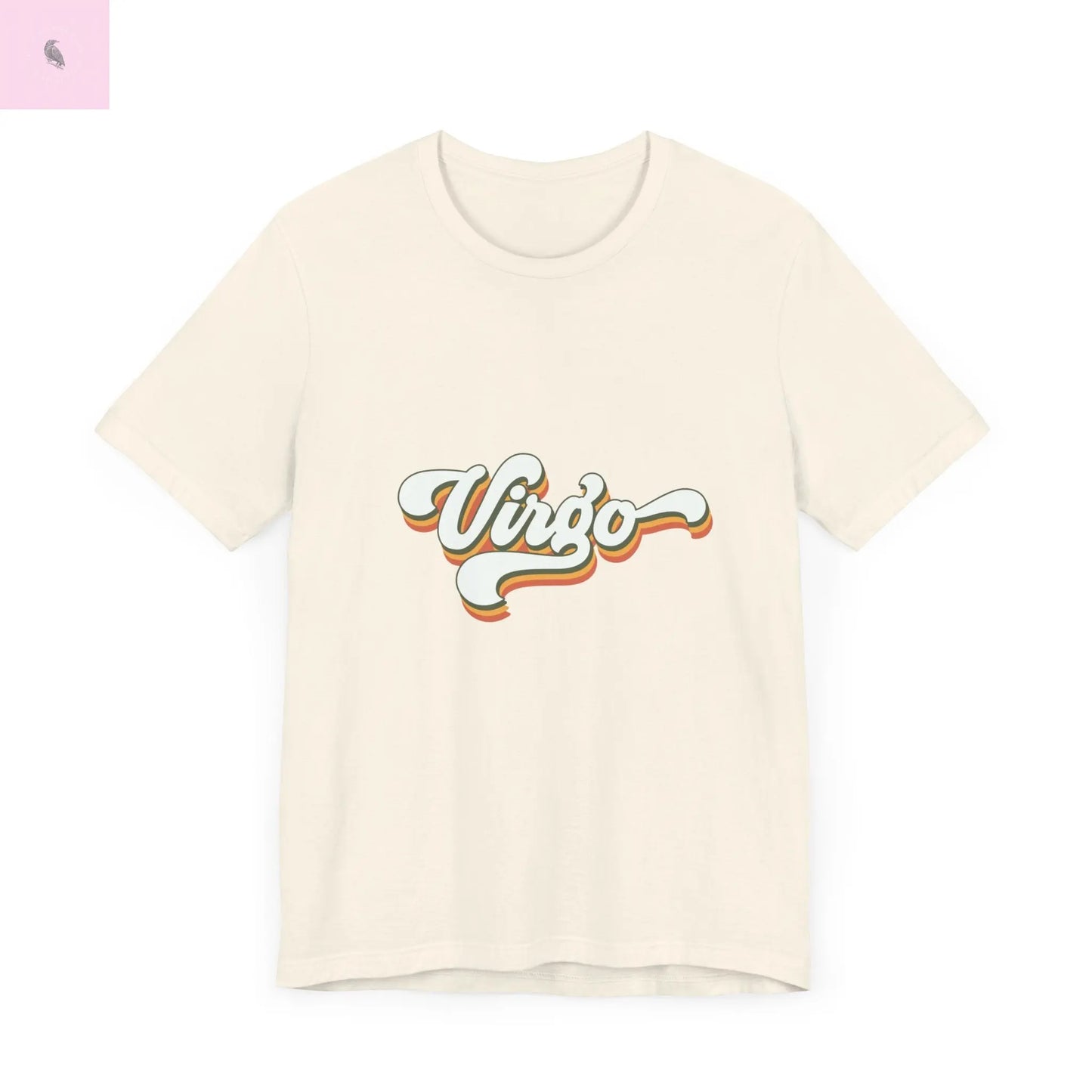 Unisex short sleeve virgo star sign astrology lover gift the flirty crow