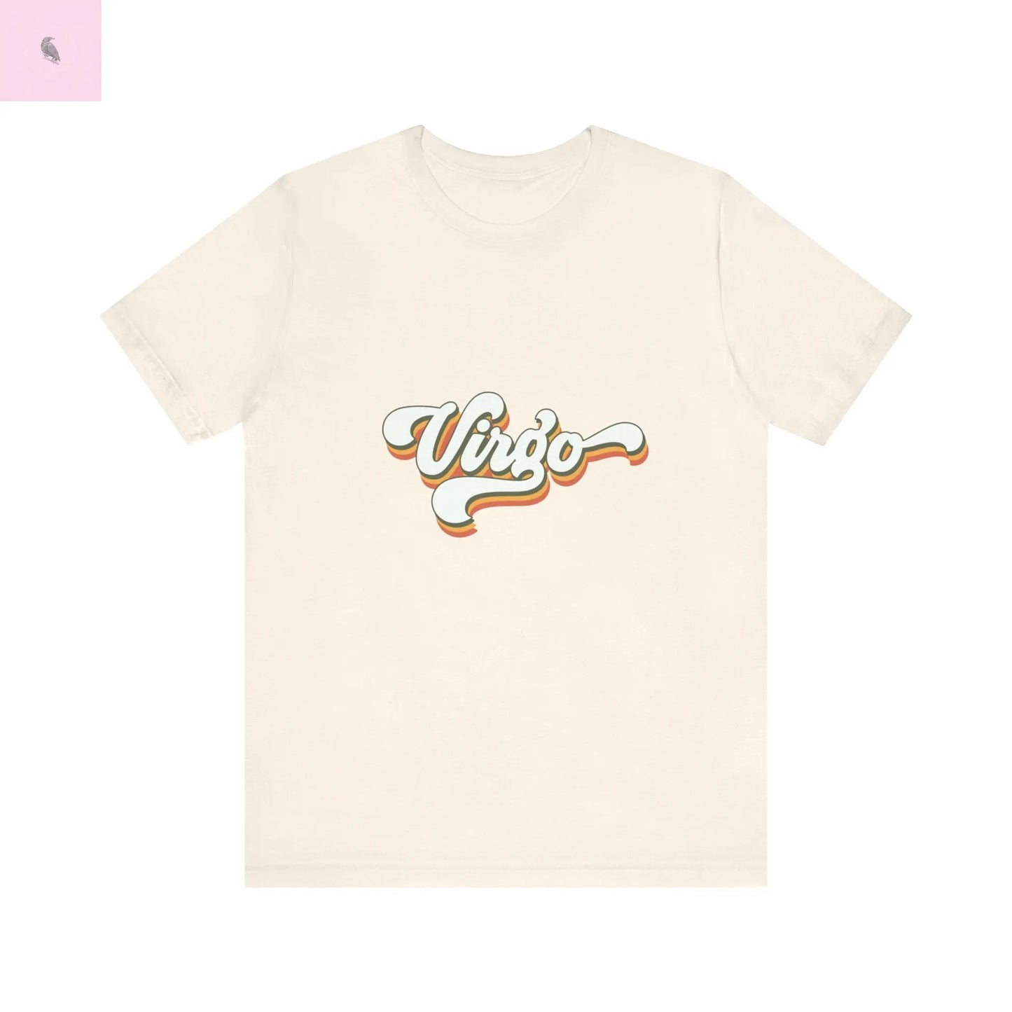 Unisex short sleeve virgo star sign astrology lover gift the flirty crow