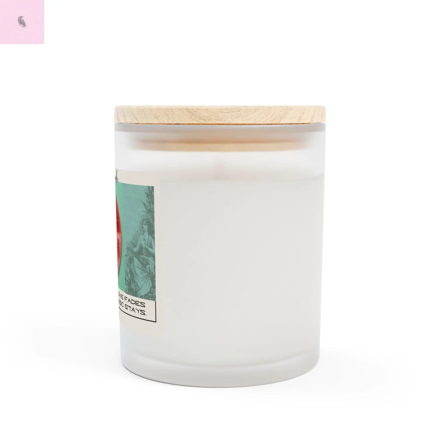 Aromatherapy Candle - Love Fades Music Stays - 11oz Soy Wax theflirtycrow