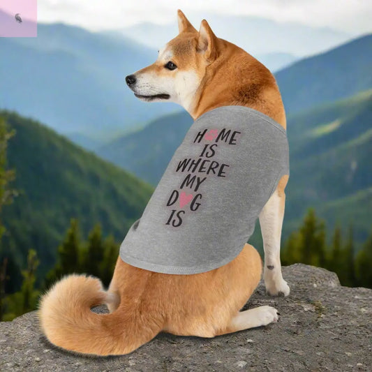 Pet Tank Top with Cute Design The flirty crow