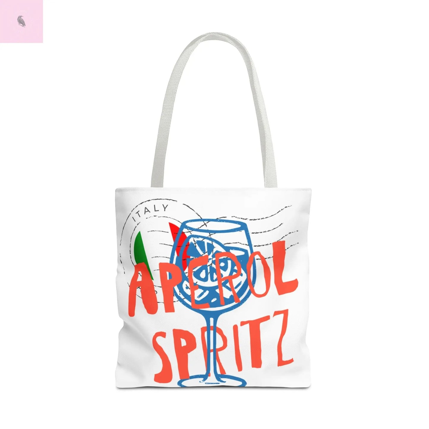 Aperol Spritz Tote Bag, Stylish Beach Bag, Summer Accessory, Gift for Cocktail Lovers, Travel Bag, Fun Party Tote The flirty crow
