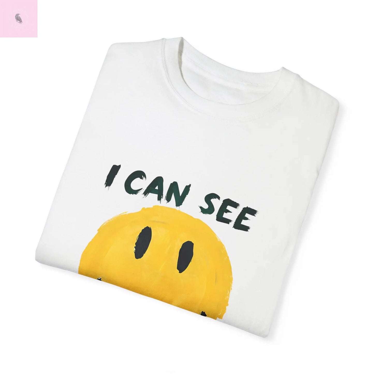 Funny Smiling Through the BS Unisex Tee - The flirty crow