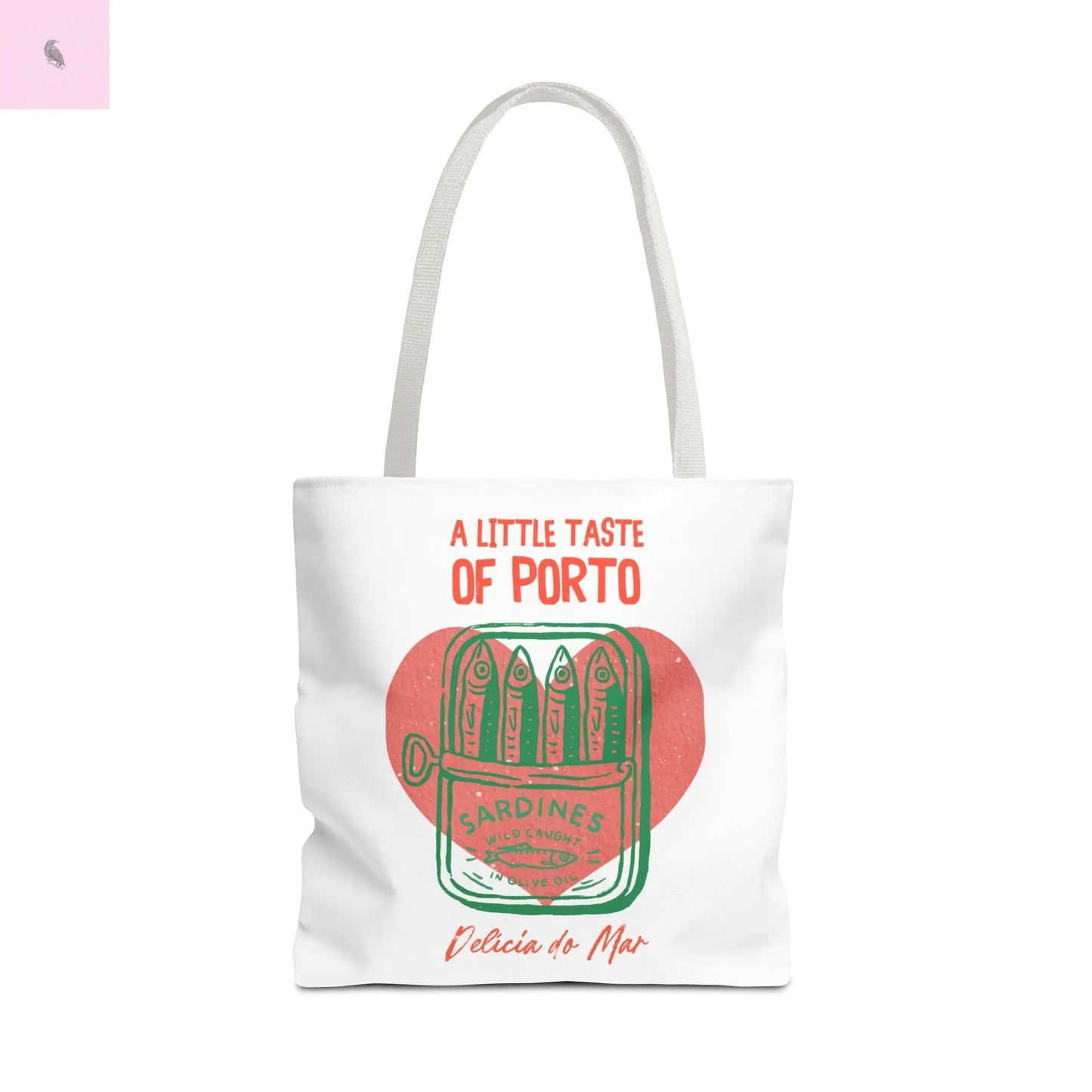 Porto-Inspired Tote Bag, Eco-Friendly Shopping Bag, Travel Tote, Gift for Food Lovers, Beach Bag, Everyday Carryall Printify