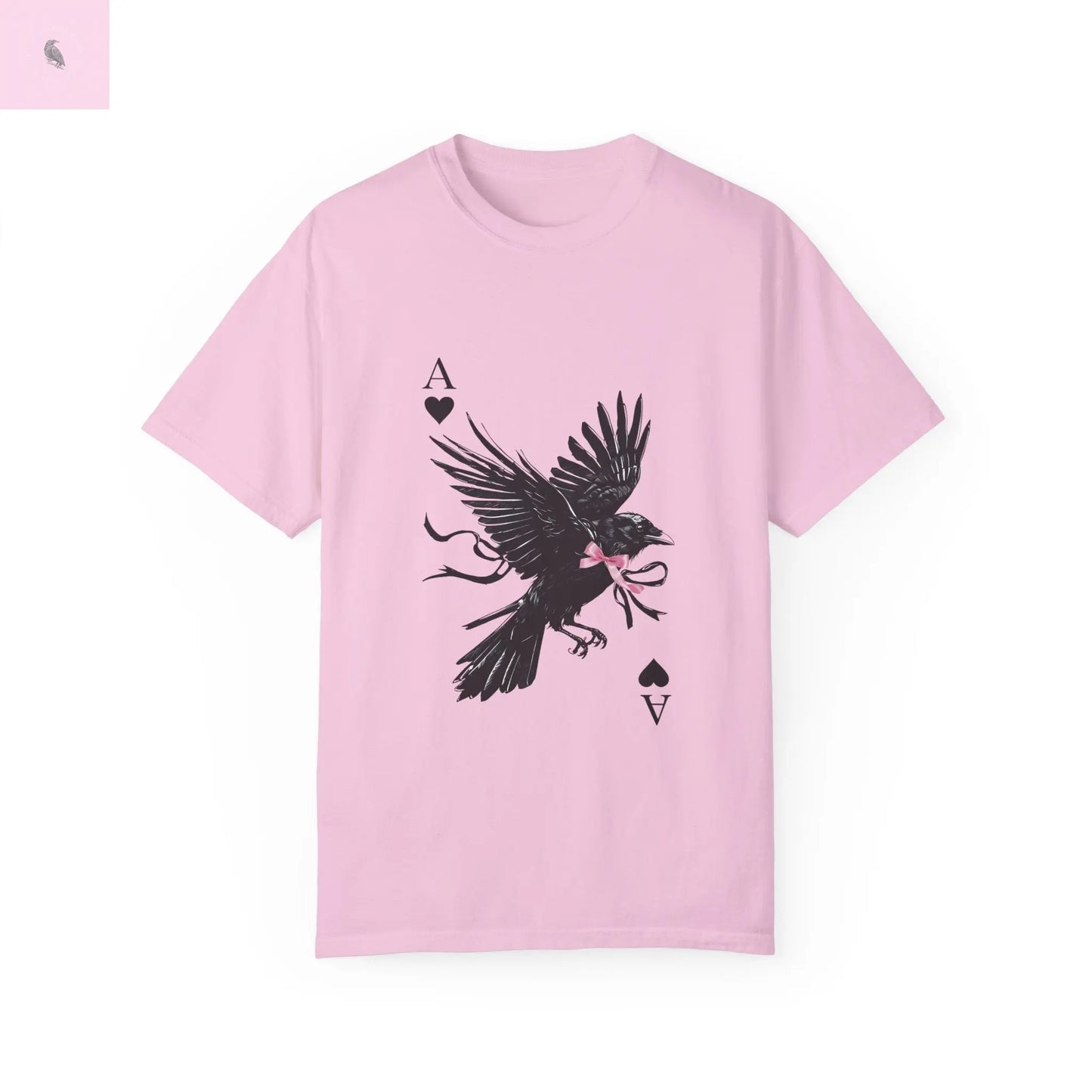 Crow Lovers Comfort Colors T-shirt - The flirty crow