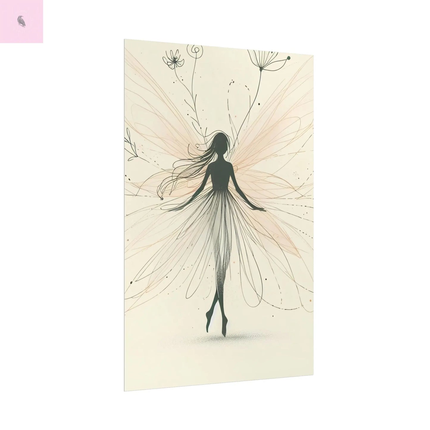 Fairy Poster - The flirty crow