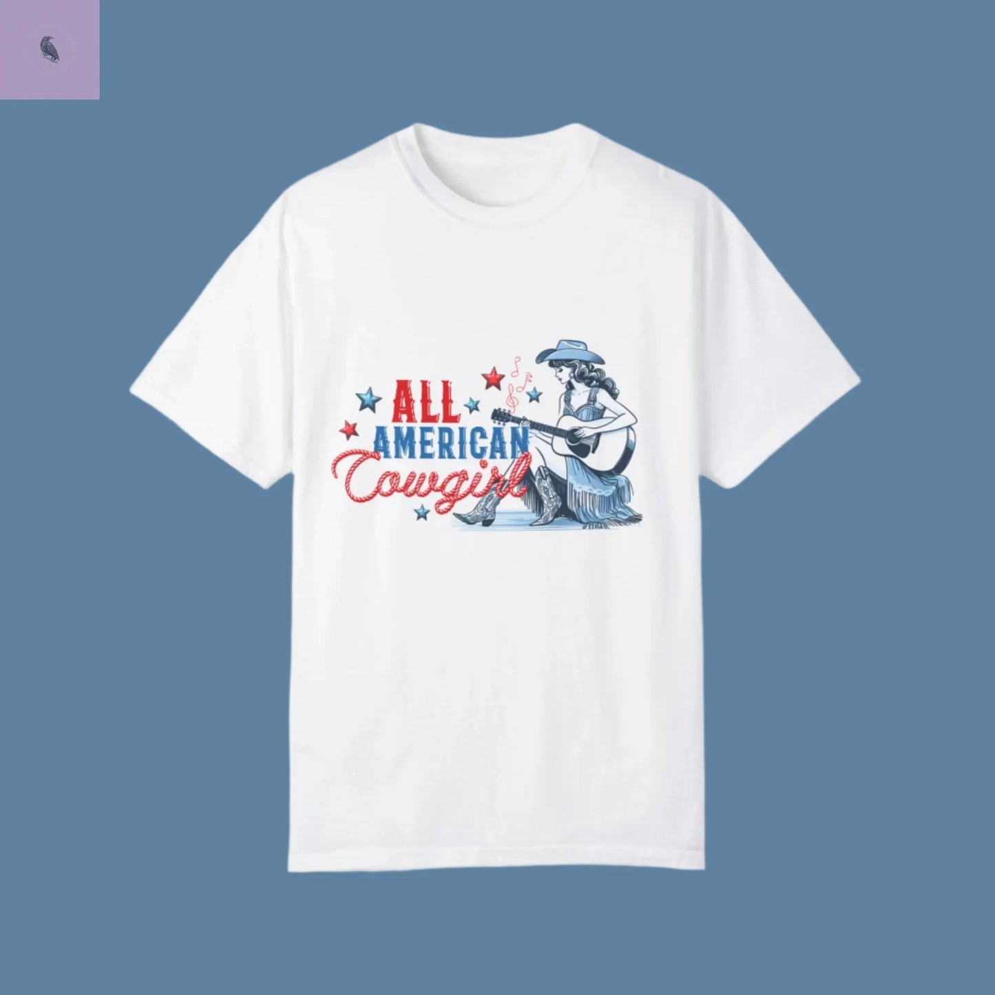 All American Cowboy Unisex T-shirt The flirty crow