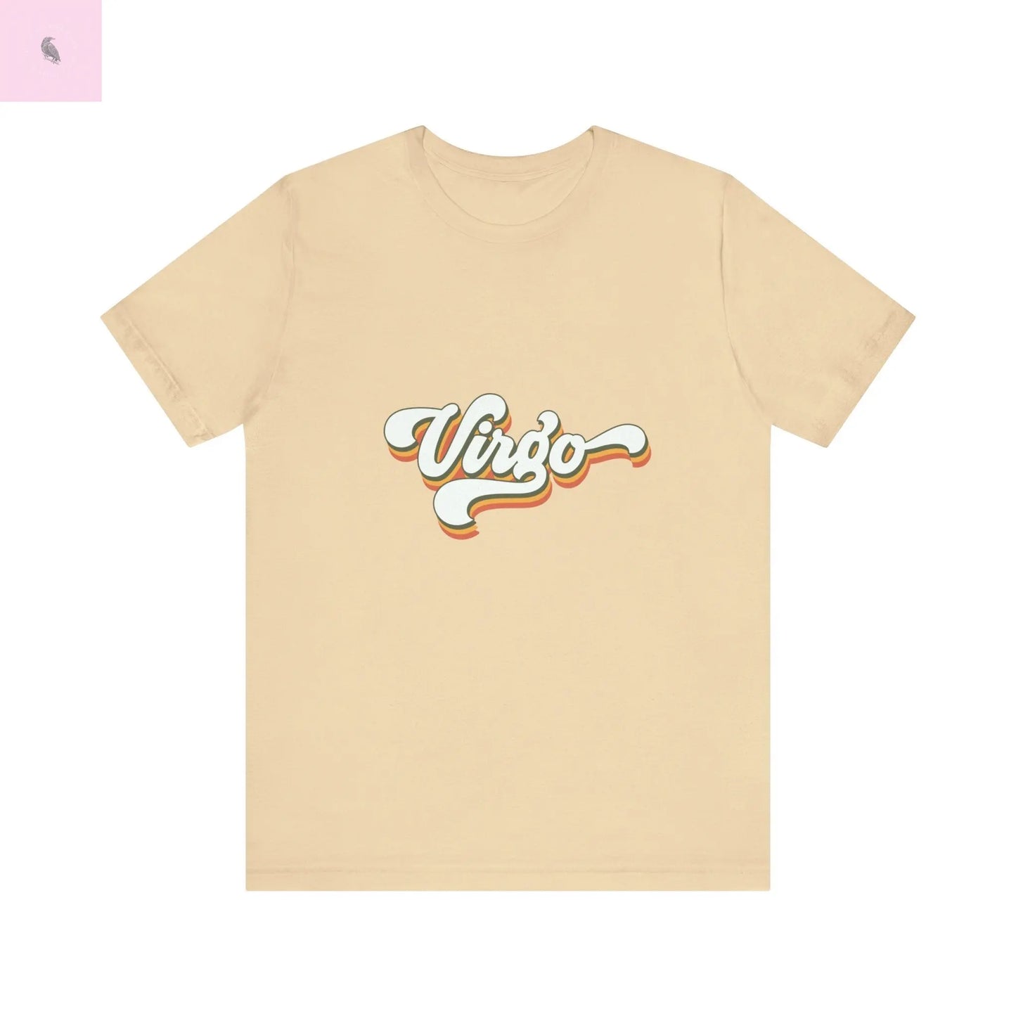 Unisex short sleeve virgo star sign astrology lover gift the flirty crow