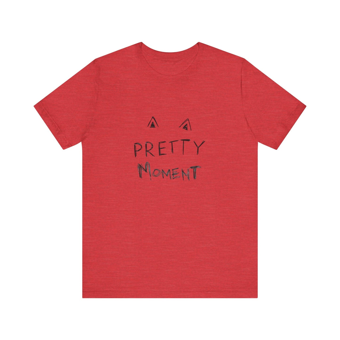 Pretty Moment Unisex Tee  Bella+ Canvas Cotton Summer Tee The flirty crow