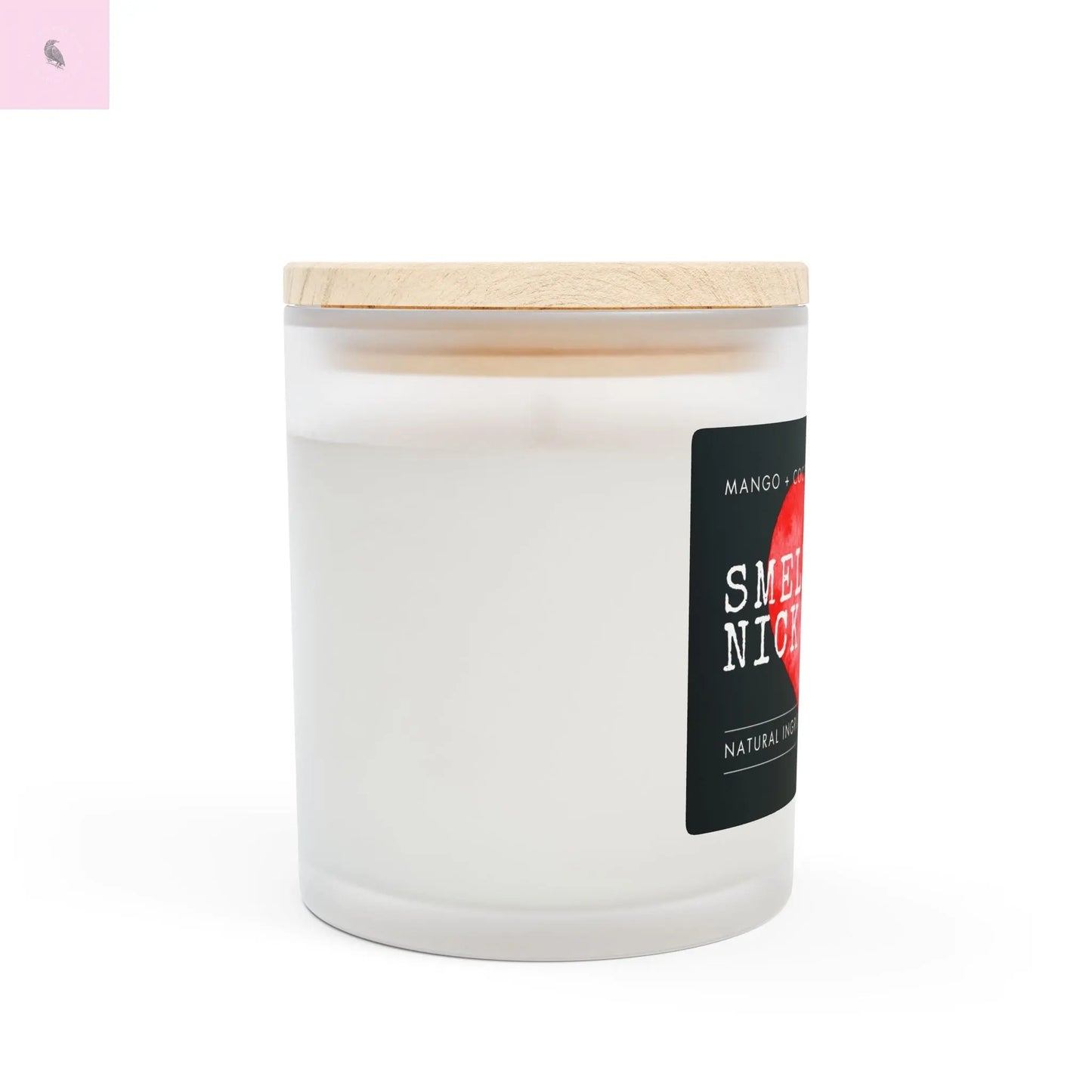 Candle - 49er Fan Nick Bosa Game Day 11oz Frosted Glass Candle The flirty crow