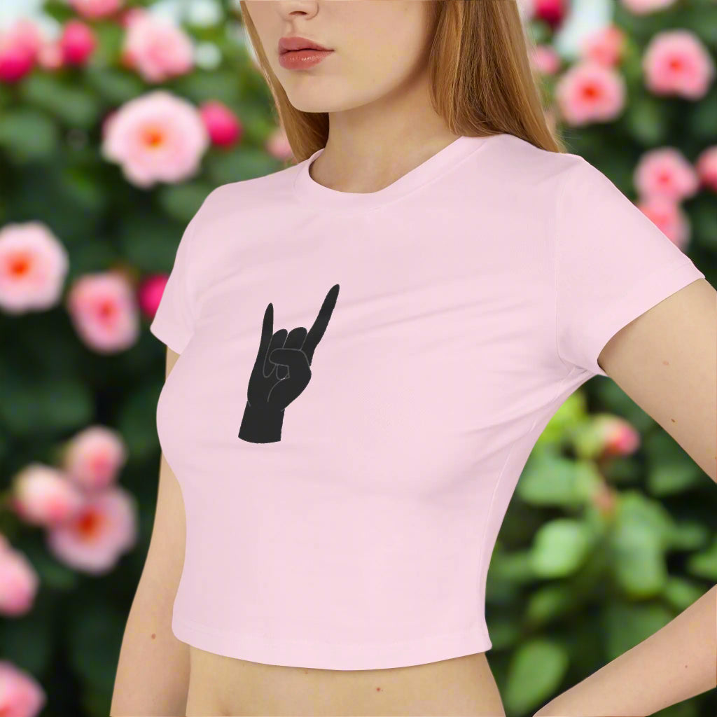 Rock On Concert Women's Tee the flirty crow