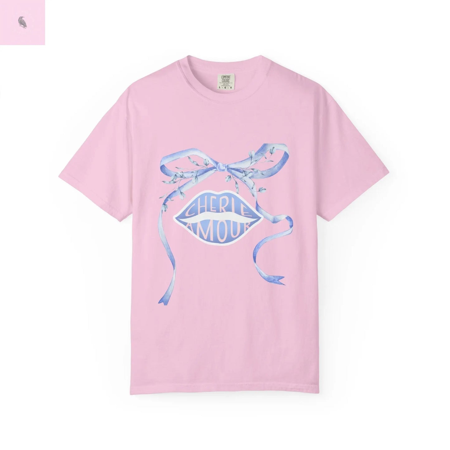 Coquette Comfort Colors T-Shirt - Trending unisex unique cute Spring Tshirt. The flirty crow