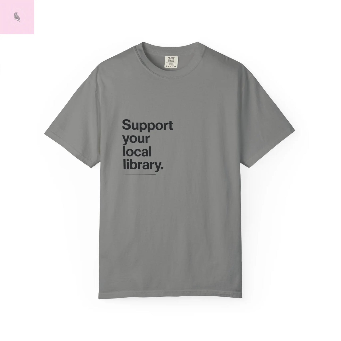 Book lovers unisex T-Shirt, librarian tee, Gift for Book Lovers, Comfort Colors tshirt, Library Fundraiser, Reading Enthusiasts Printify