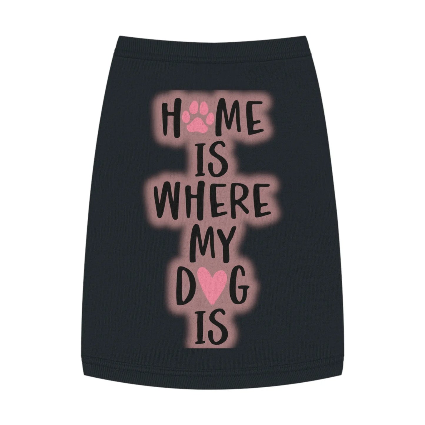 Pet Tank Top with Cute Design The flirty crow