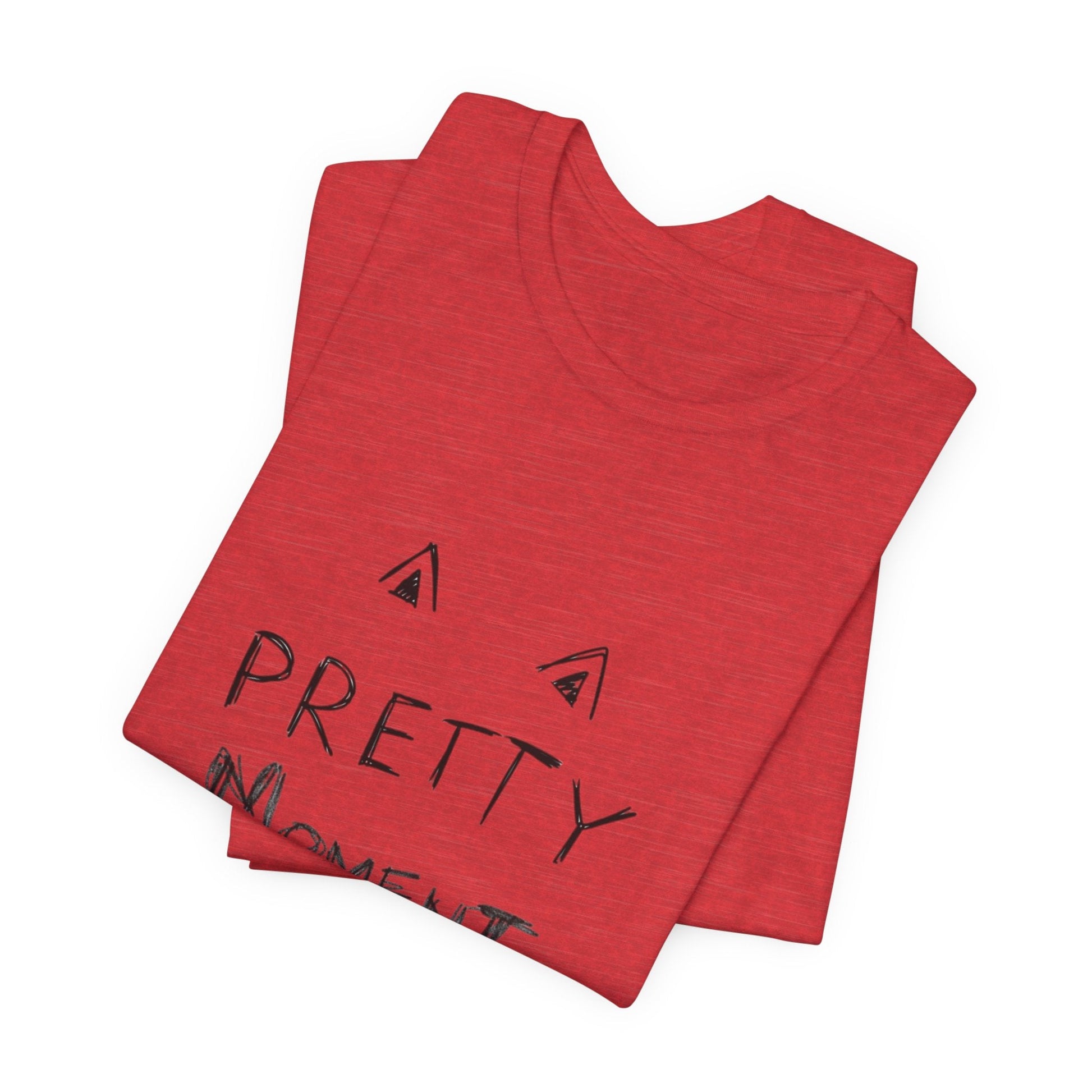 Pretty Moment Unisex Tee  Bella+ Canvas Cotton Summer Tee The flirty crow