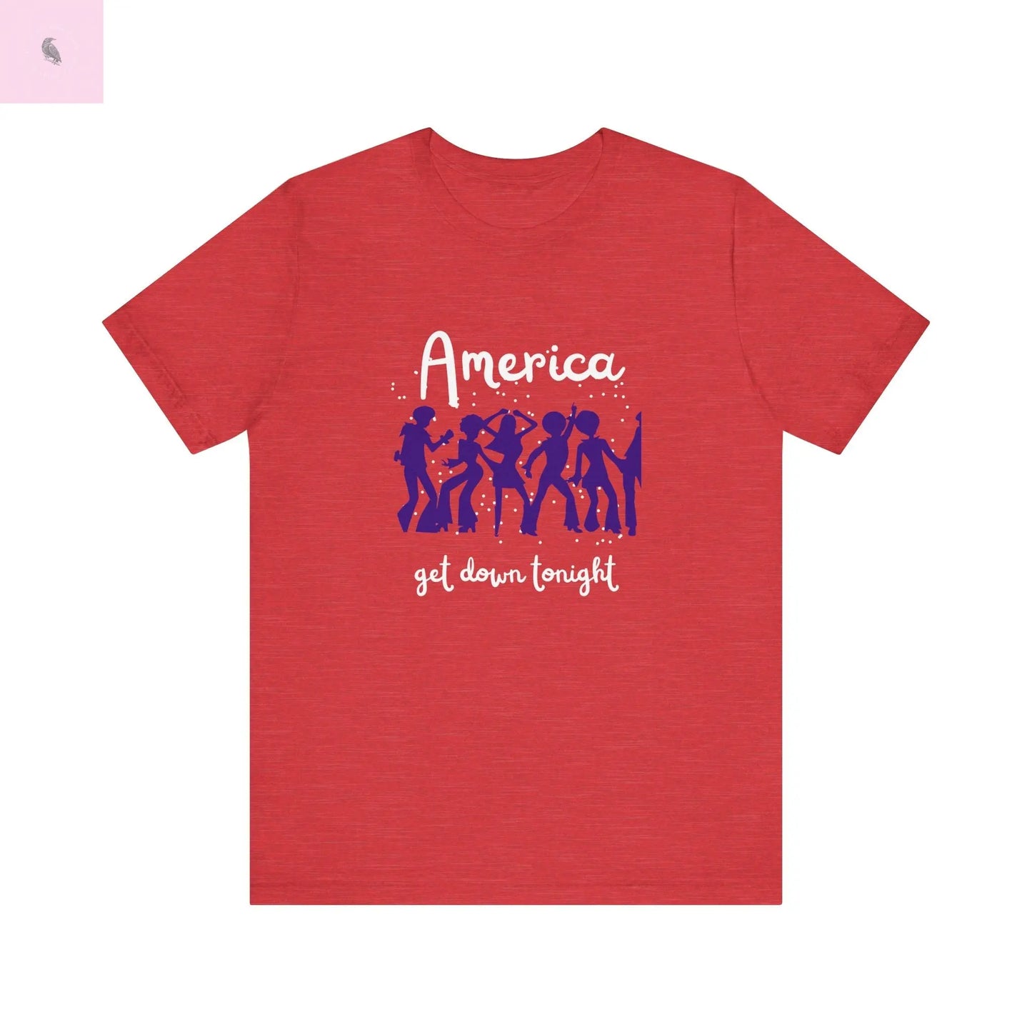 Bella Canvas 4th of july tshirt. USA tee ,patriotic shirt, America top, Celebration tee, Party tshirt, unisex 4th of july tee The flirty crow