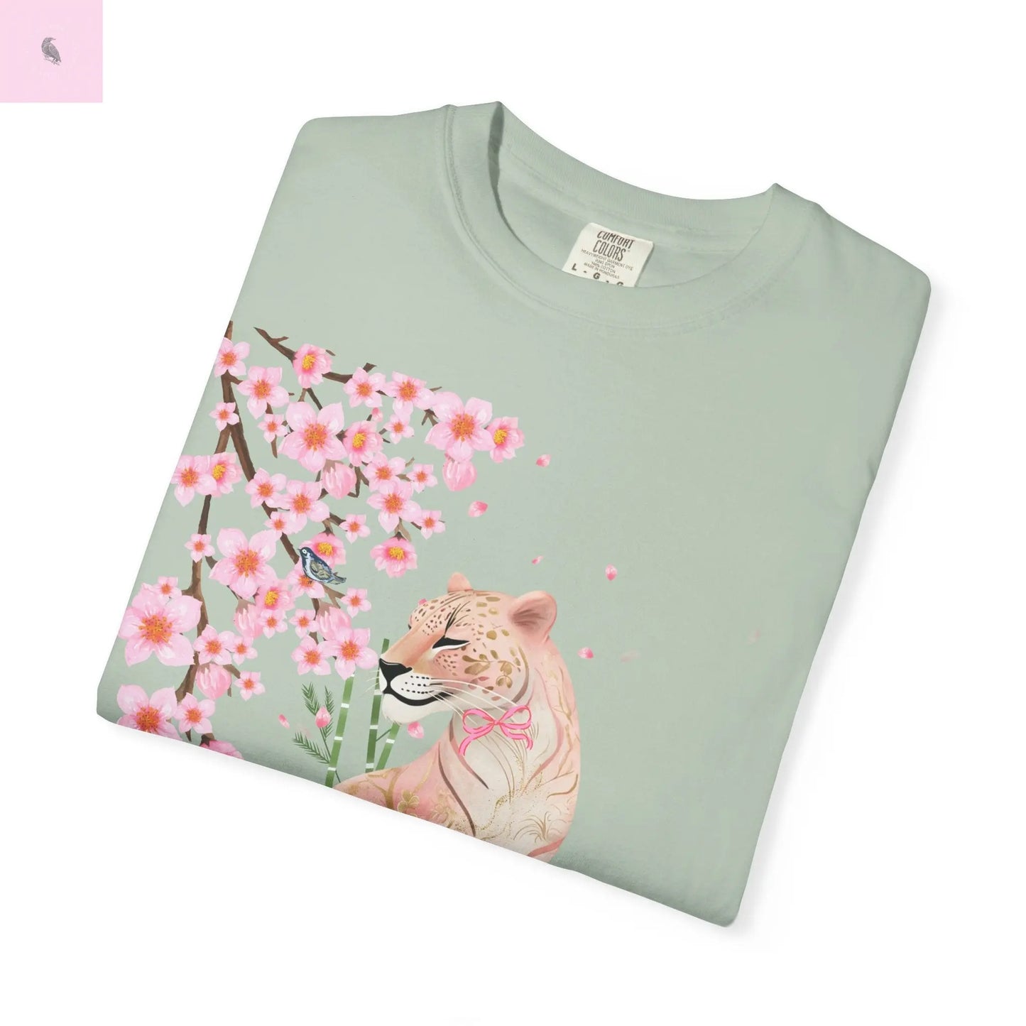 Chinoiserie Leopard T-shirt The flirty crow