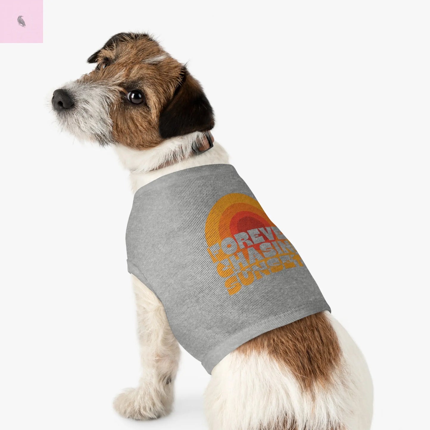 Dog Tank Top - Sunset Chaser Design The flirty crow