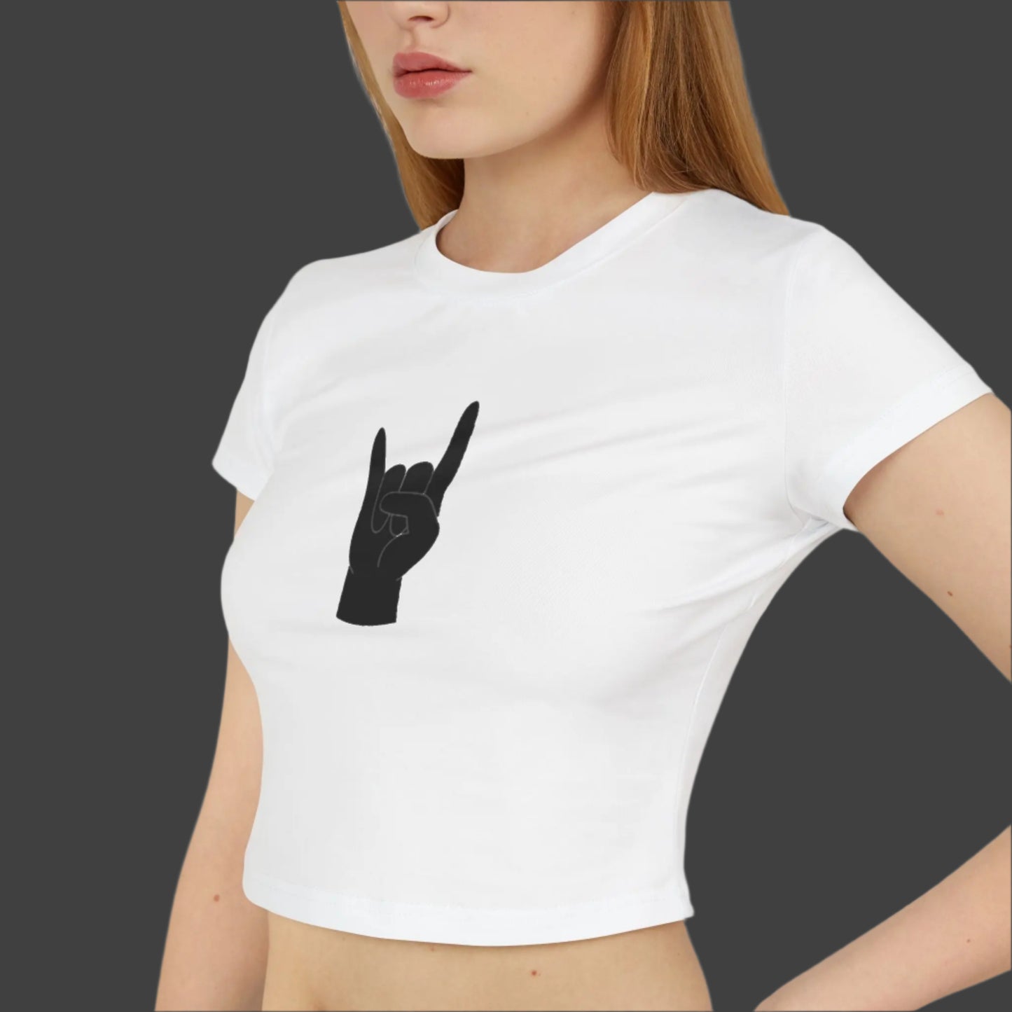 Rock On Concert Women's Tee the flirty crow