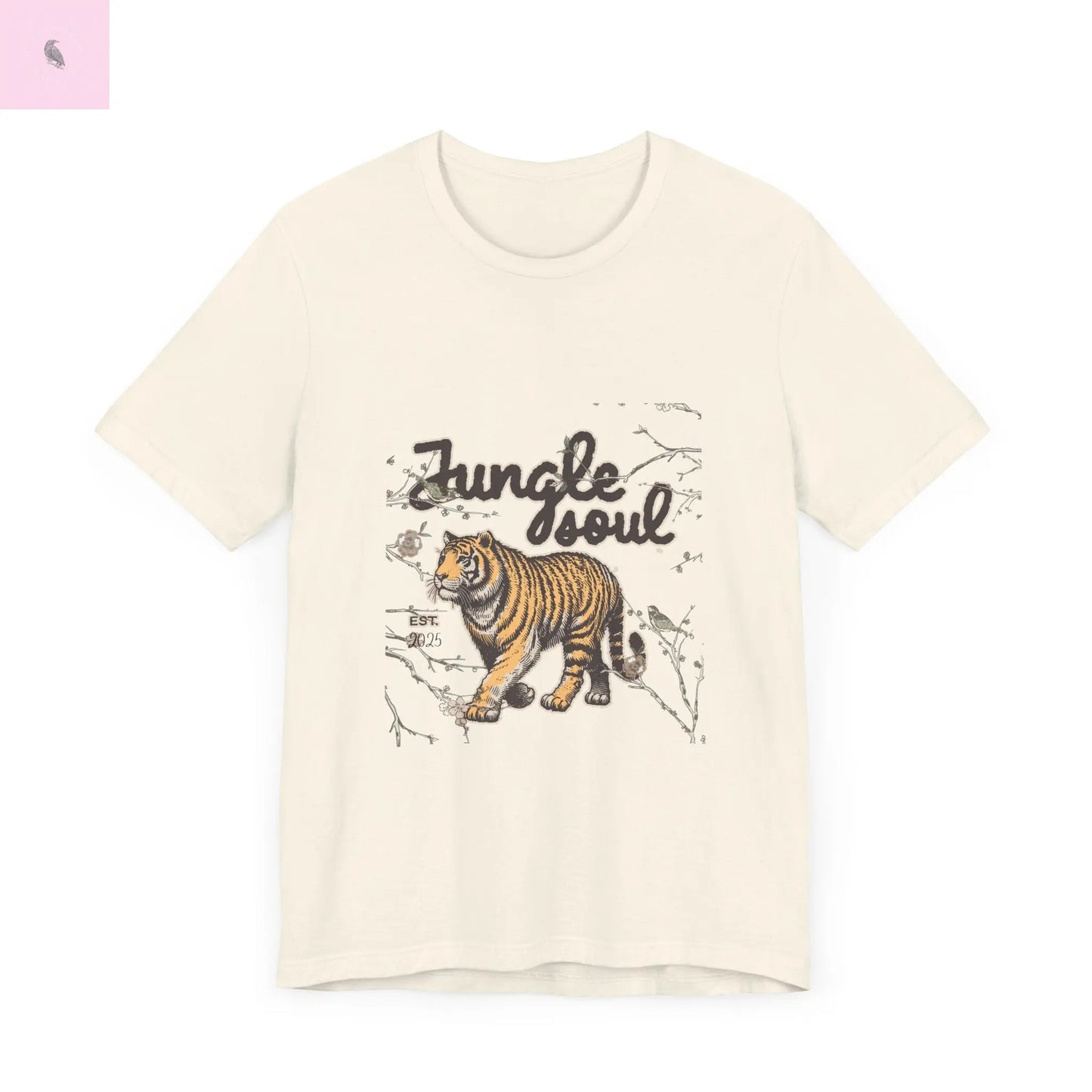 Tiger Tee, Unisex Tiger T-Shirt, Bella Canvas tshirt, Tiger Lover Shirt, Wild Animal Tee, Jungle tshirt, Nature lovers gift Printify