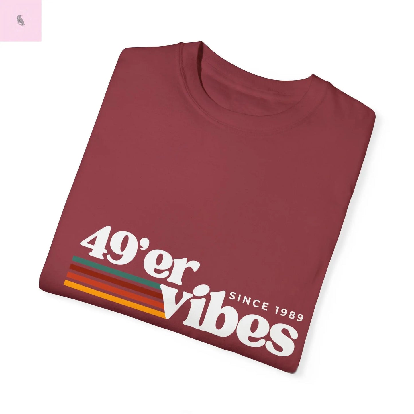 49'er Vibes Unisex T-Shirt - Retro Style, Perfect for Casual Wear & Celebrations The flirty crowtshirt