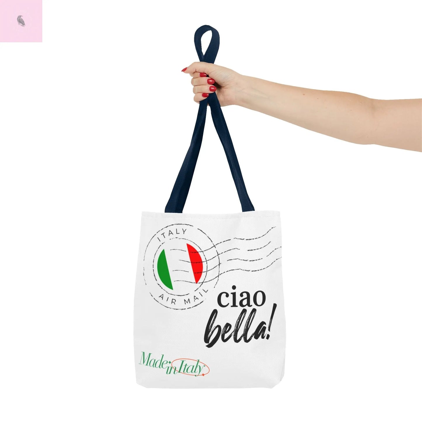 Chic Italian Tote Bag, gift for traveler, beach tote,, Travel tote, , Gift for Her, Shopping, Beach Bag, farmers market tote The flirty crow
