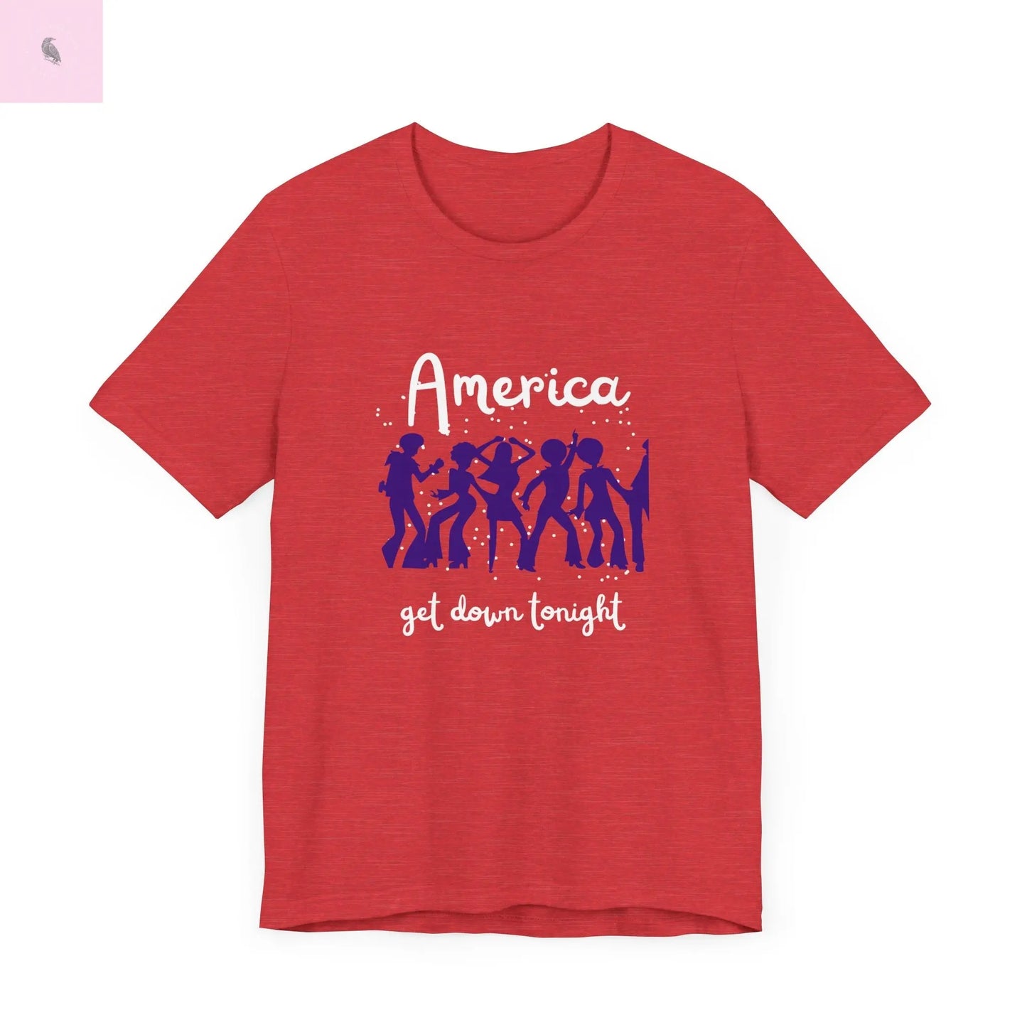 Bella Canvas 4th of july tshirt. USA tee ,patriotic shirt, America top, Celebration tee, Party tshirt, unisex 4th of july tee The flirty crow