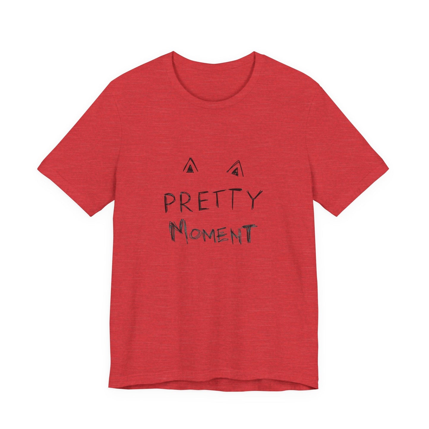 Pretty Moment Unisex Tee  Bella+ Canvas Cotton Summer Tee The flirty crow