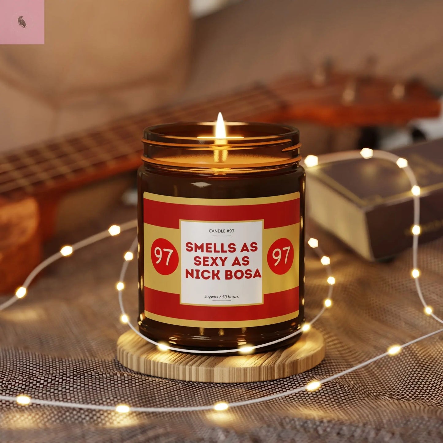 49ers candle, Nick bosa, 49er Football Fan Candle, home fragrance, gift for him, gift for her, sports decor, The flirty crow