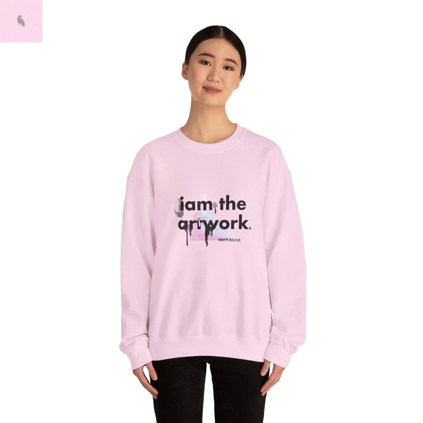 Art Lover Sweatshirt The flirty crow