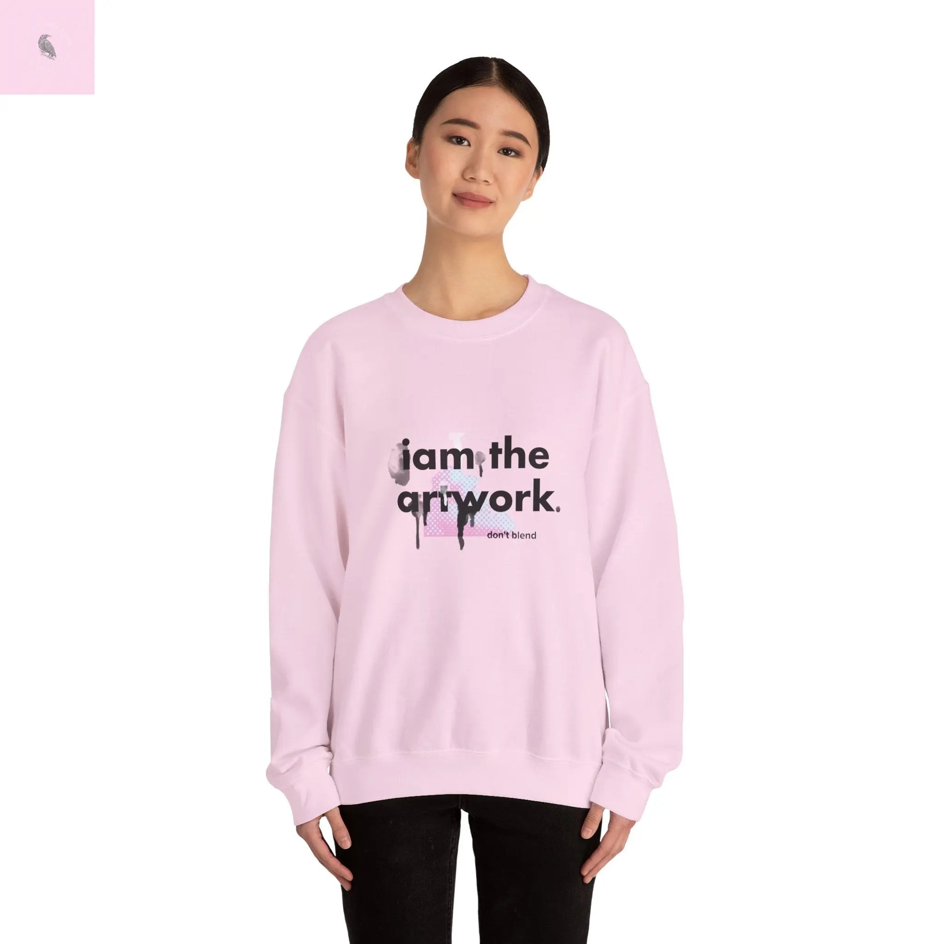 Art Lover Sweatshirt The flirty crow