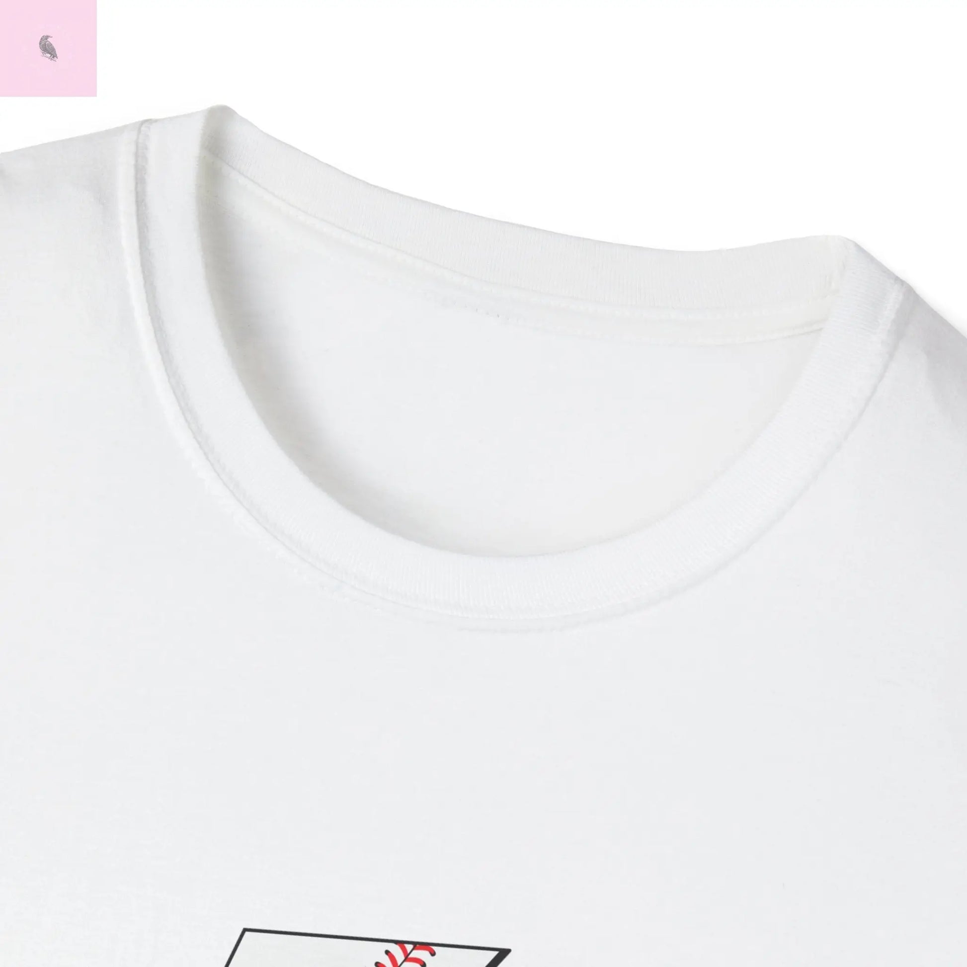 Baseball mom soft style cotton tshirt the flirty crow