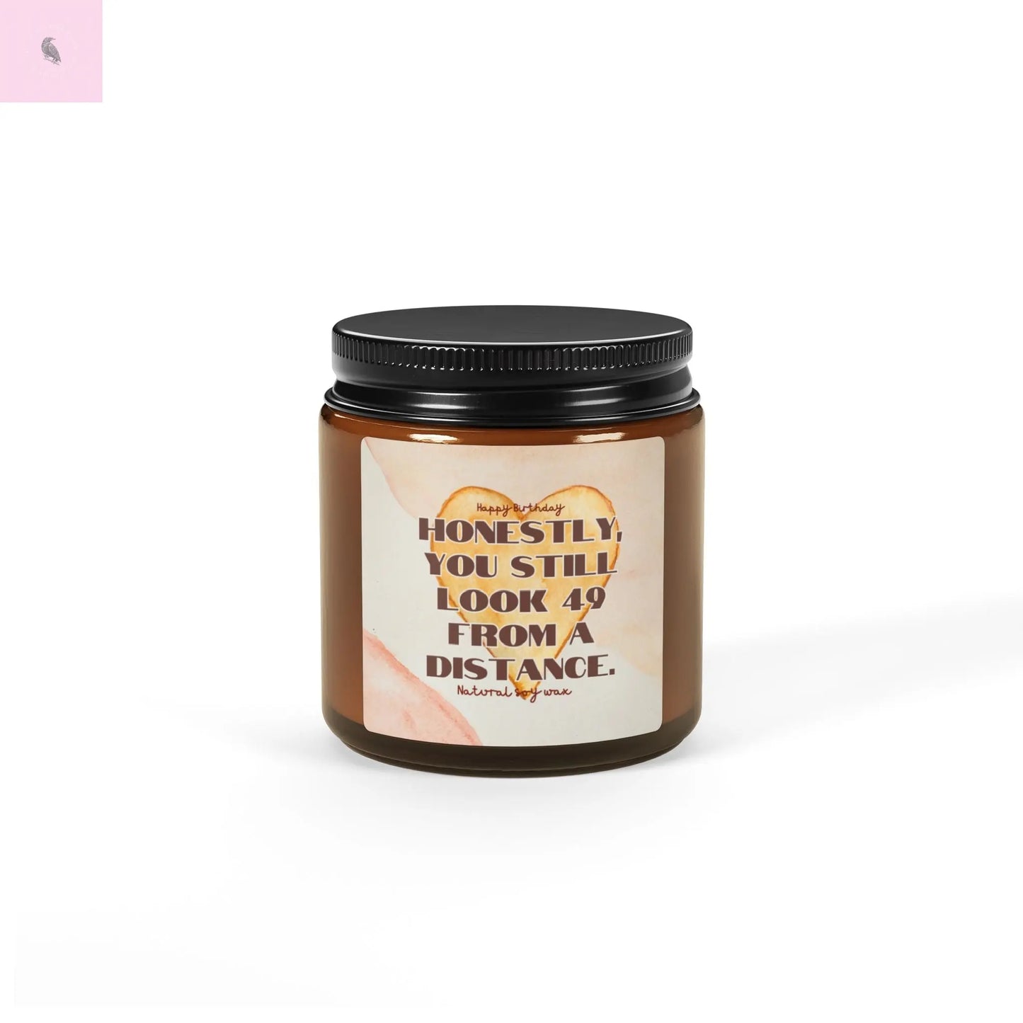 Birthday Funny Aging Candle - Soy Candle The flirty crow