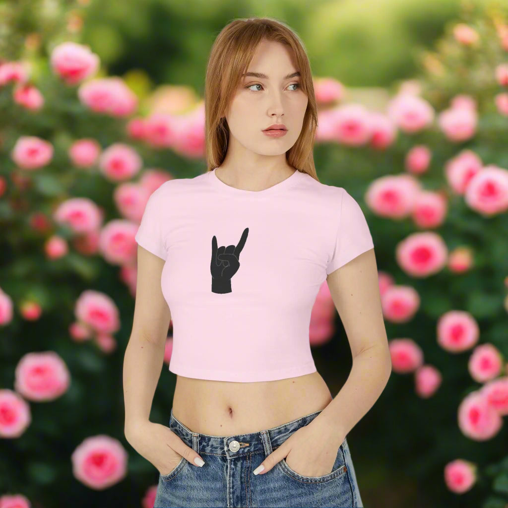 Rock On Concert Women's Tee the flirty crow