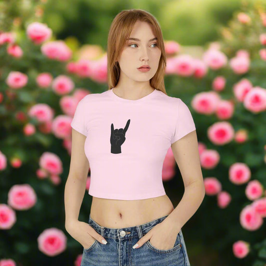 Rock On Concert Women's Tee the flirty crow