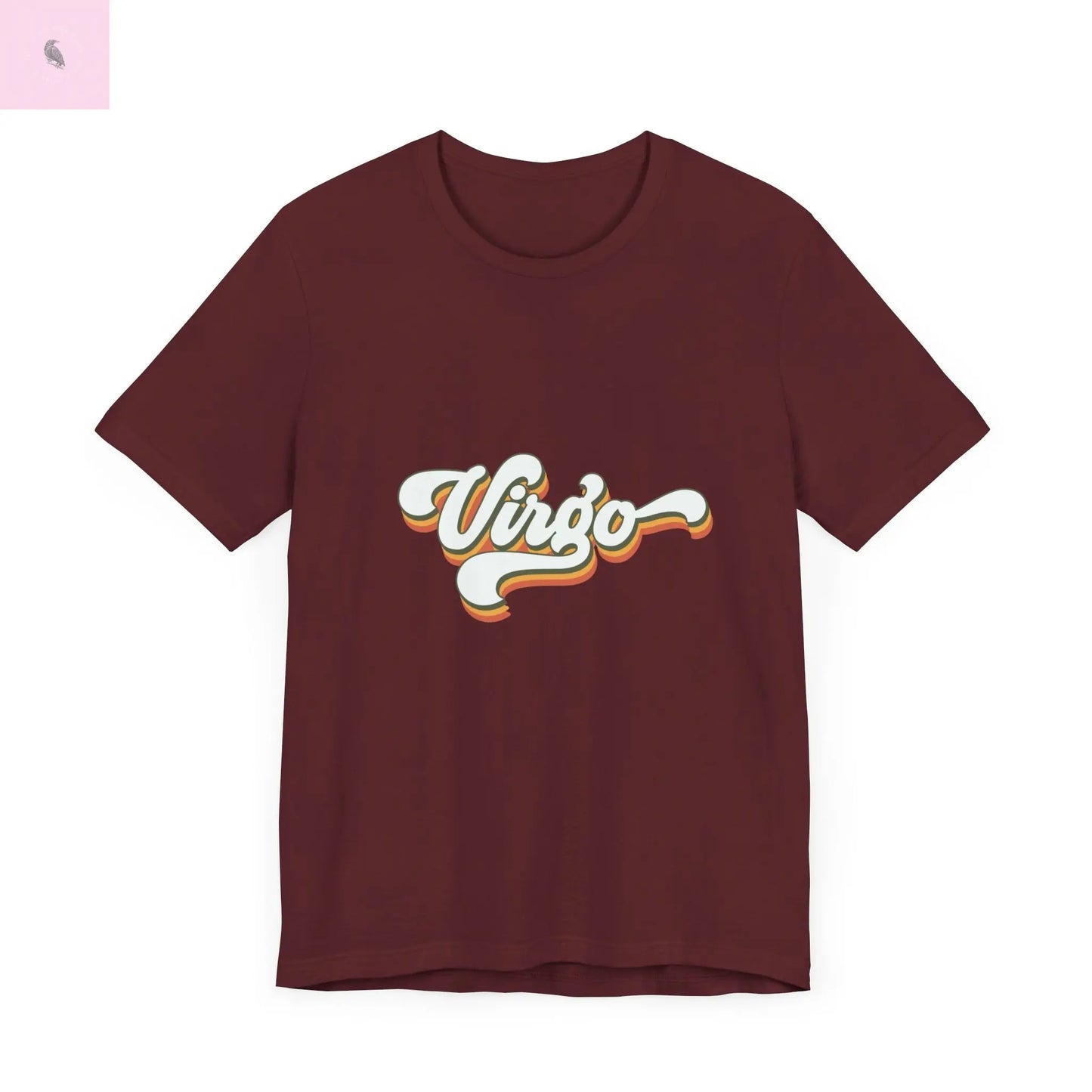 Unisex short sleeve virgo star sign astrology lover gift the flirty crow