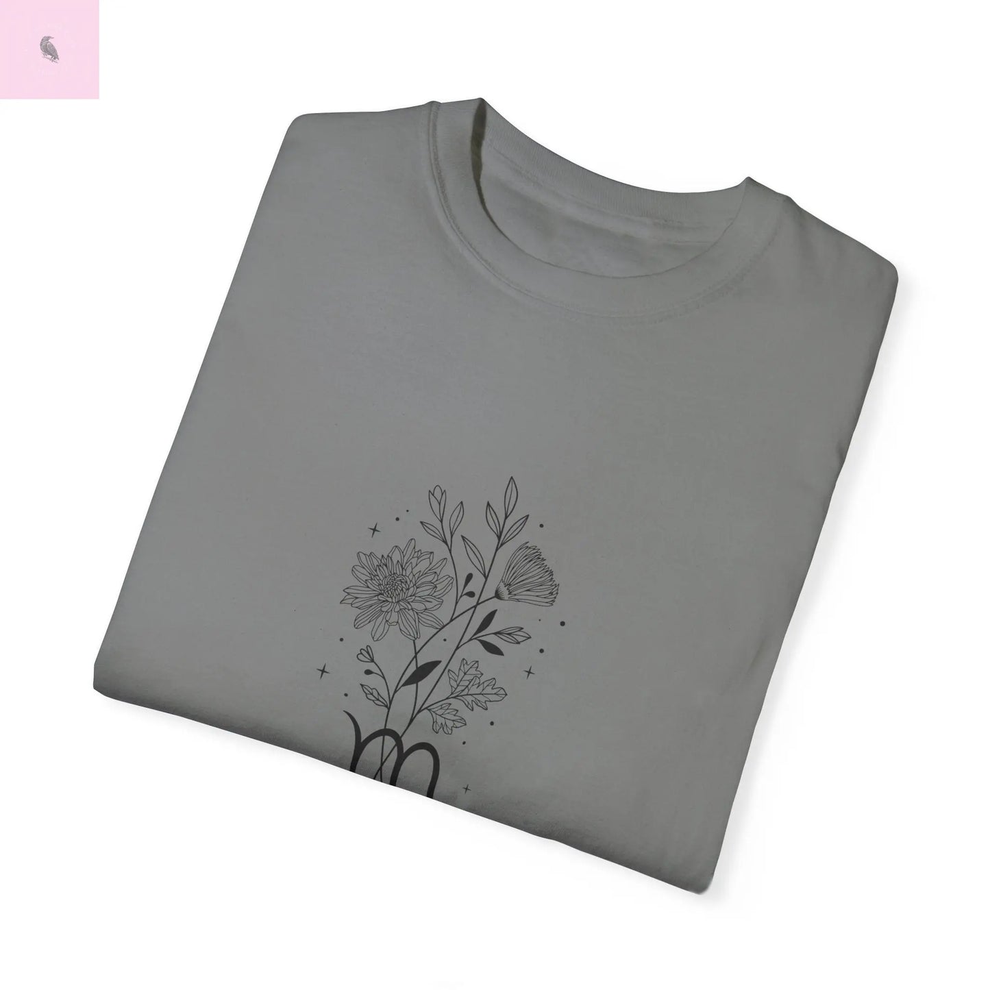 Scorpio birth flower T-Shirt for Astrology Lovers Printify