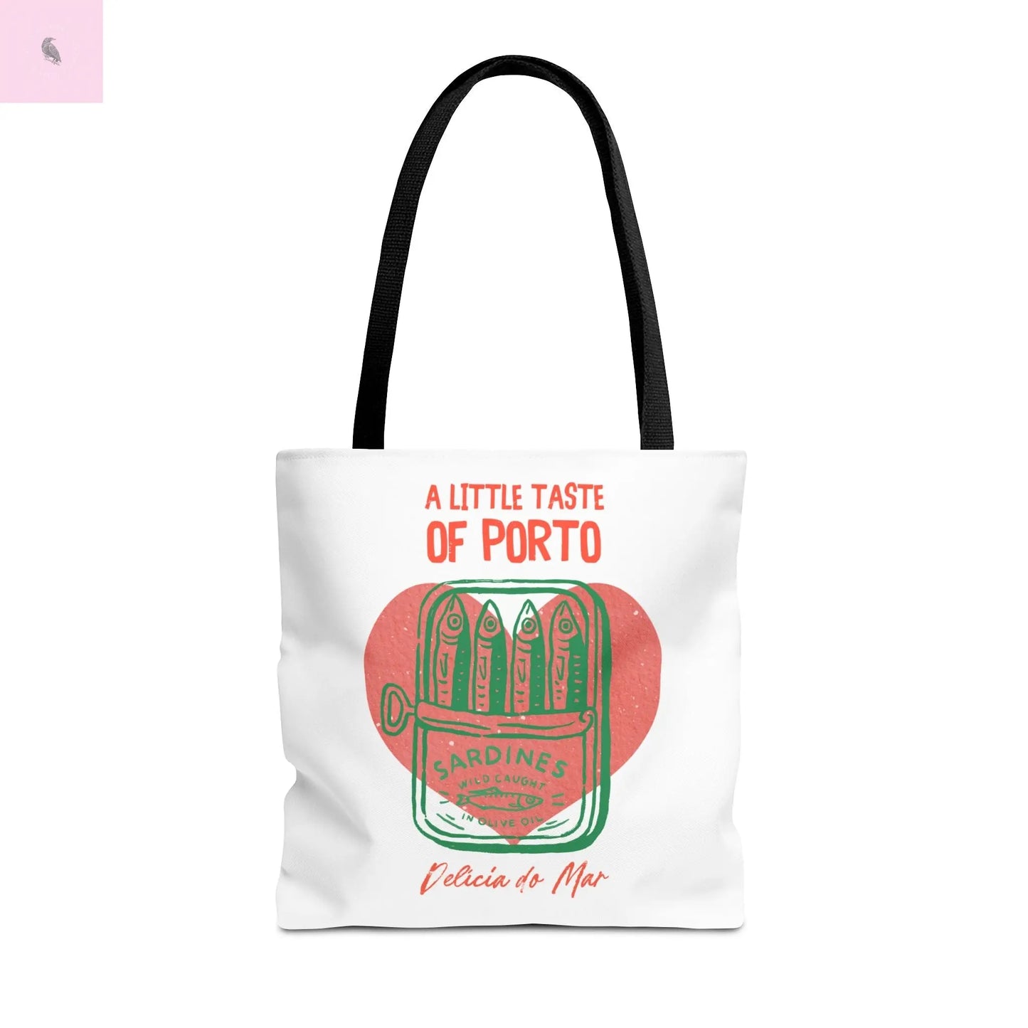 Porto-Inspired Tote Bag, Eco-Friendly Shopping Bag, Travel Tote, Gift for Food Lovers, Beach Bag, Everyday Carryall Printify