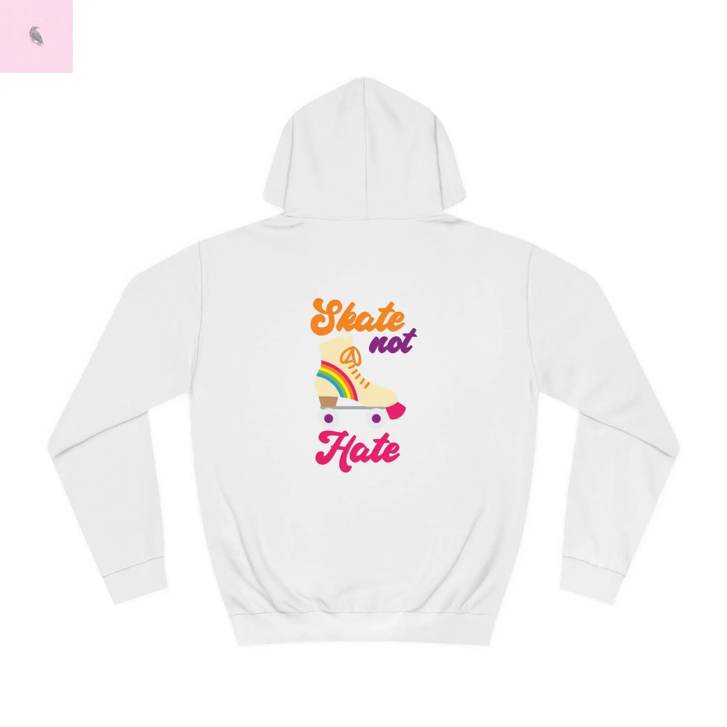 Skate Not Hate Hoodie The flirty crow