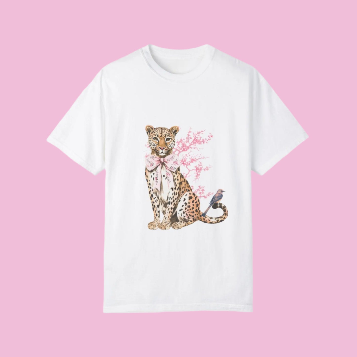 Chinoiserie Chic Leopard T-shirt Printify